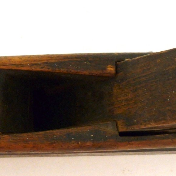 Antique woodworkers horn plane primitive hand work - Picture 2 of 12